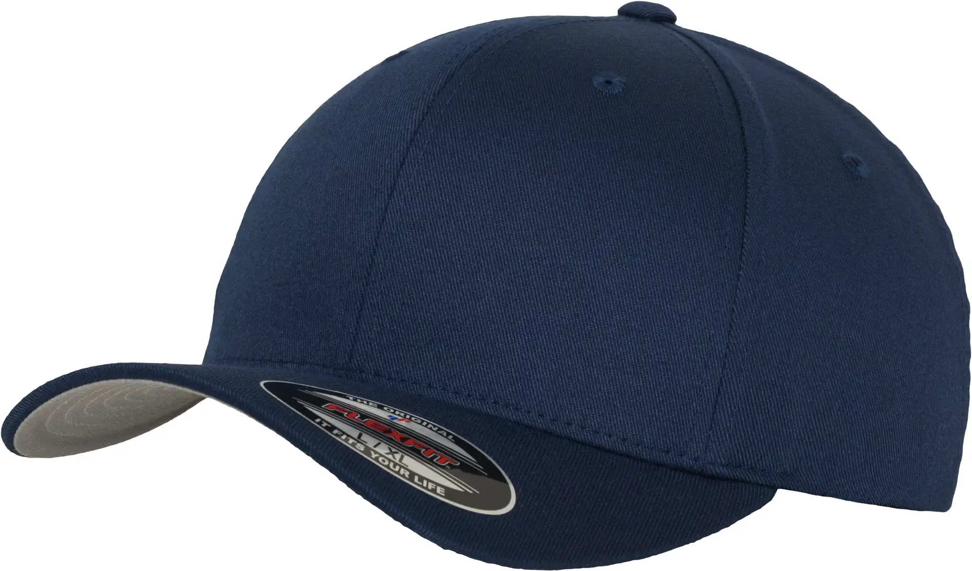 flexfit-6277-wooly-combed-cap-navy-front-1 FLEXFIT Wooly Combed Cap