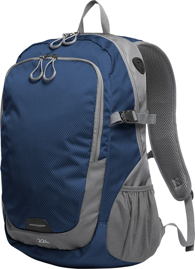 halfar-1813063-backpack-step-l-navy-front-1 HALFAR Backpack Step L
