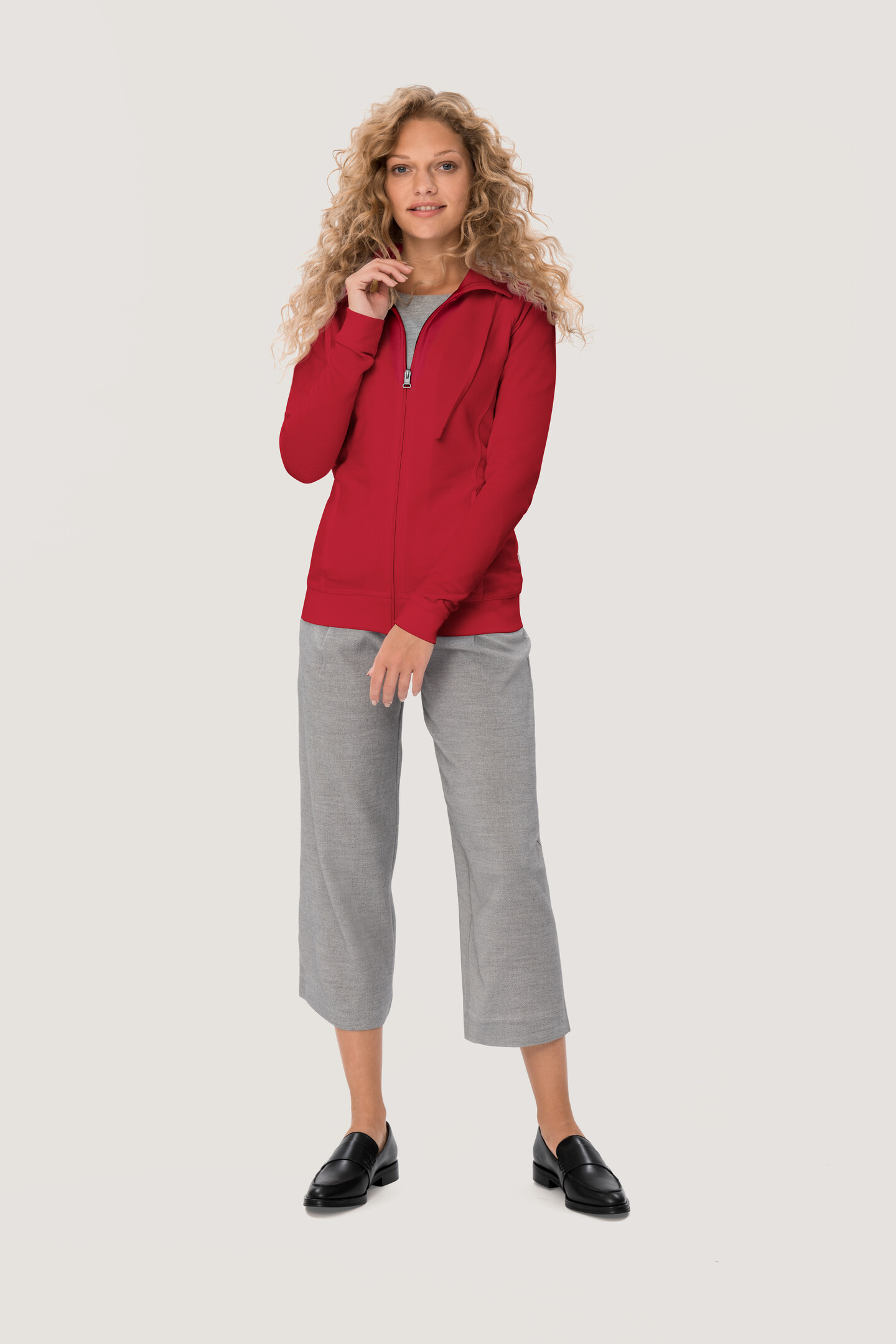 HAKRO Women-Sweatjacke 406 College HAKRO Women-Sweatjacke 406 College