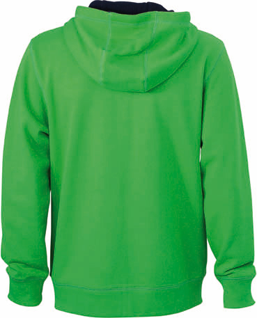 James & Nicholson Men's Lifestyle Zip-Hoody Sweat James & Nicholson Men's Lifestyle Zip-Hoody Sweat