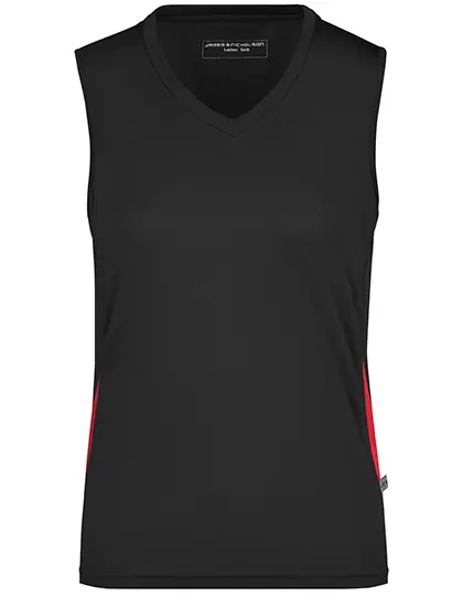 black/red
