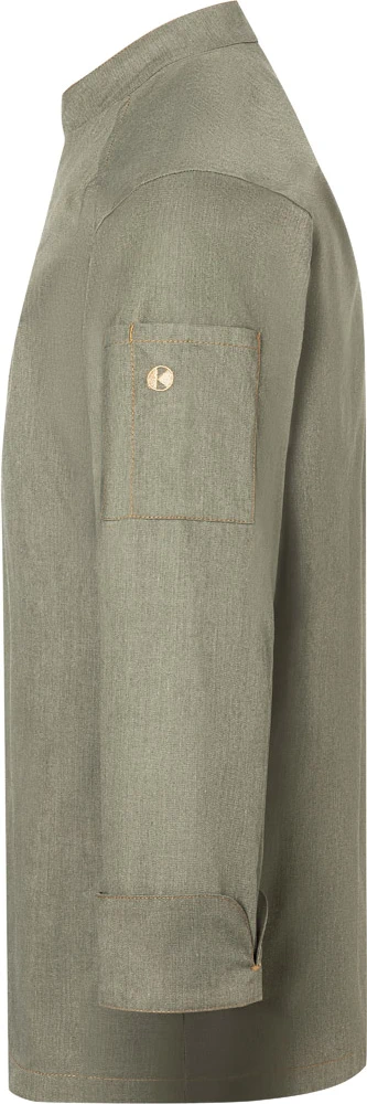 KARLOWSKY Kochjacke Jeans-Style
