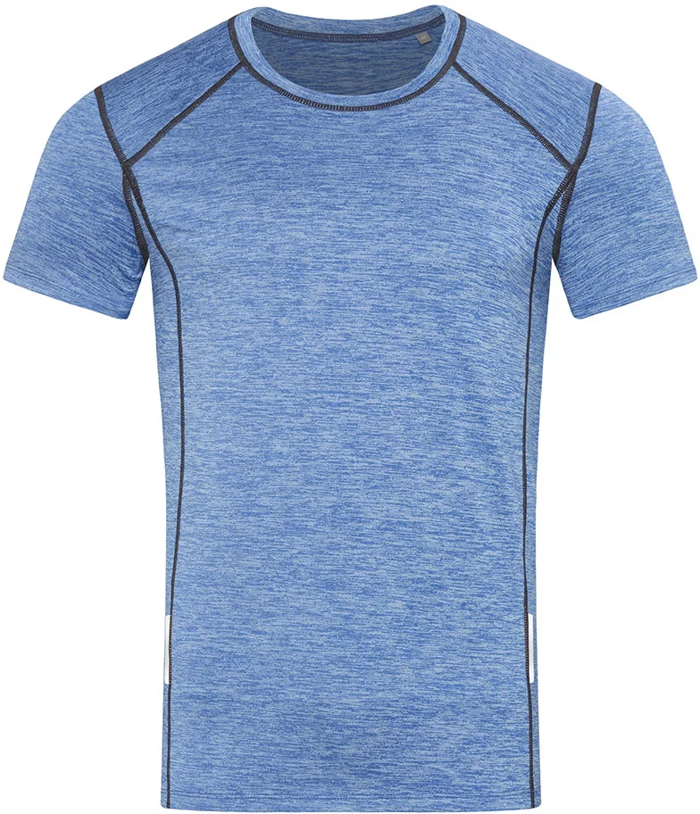 stedman-st8840-sports-t-shirt-reflect-men-blueheather-front-4 Stedman Recycled Sports-T Reflect