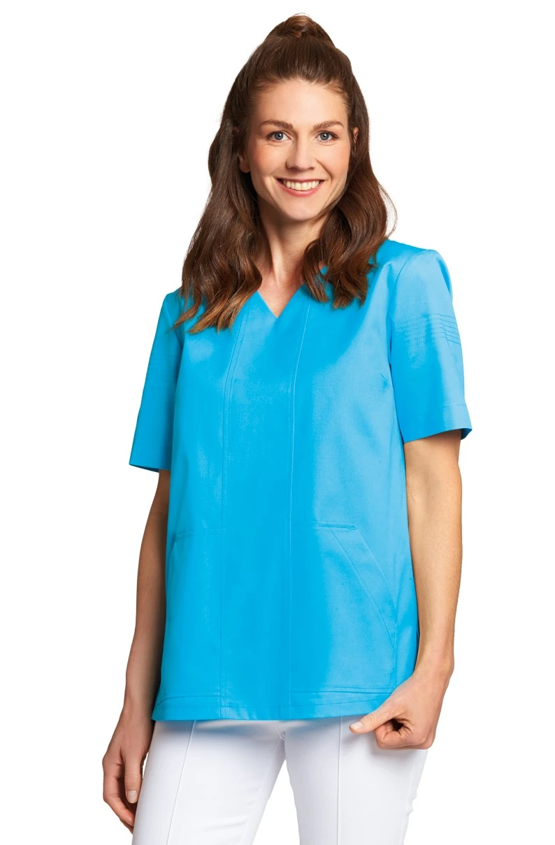 leiber-08-1361-schlupfkasack-kurzarm-model-1 Leiber Damen-Schlupfkasack kurzarm 08/1361