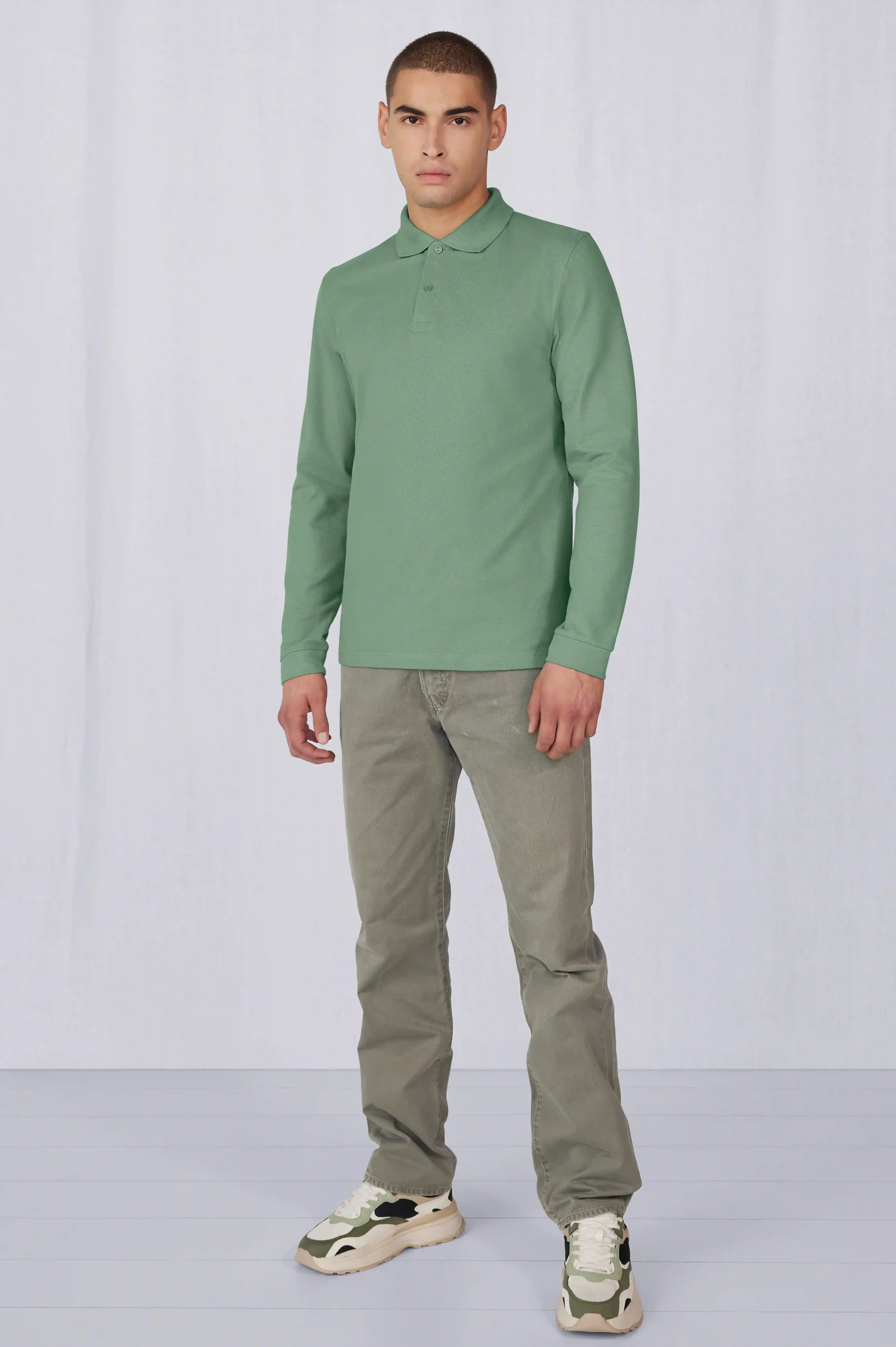 B&C My Polo 210 Long Sleeve