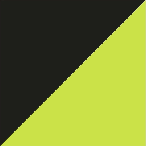 dark grey/signal yellow