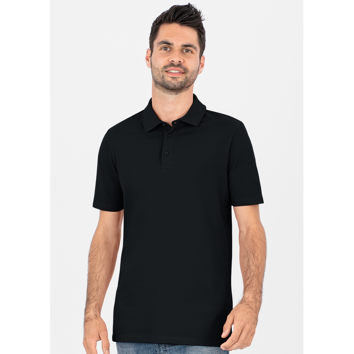 JAKO Polo Organic Herren Stretch