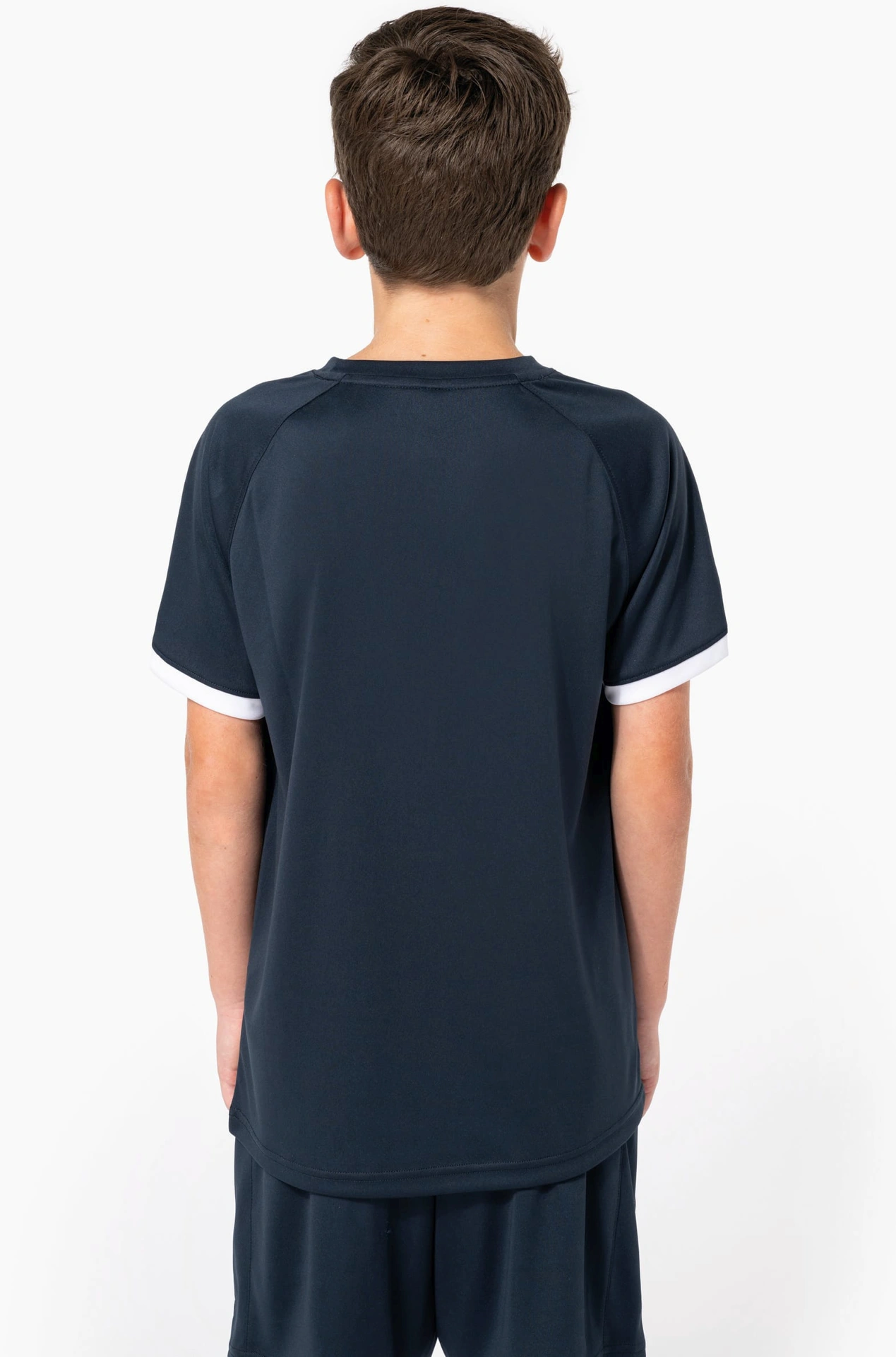 Kariban Kinder Kontrast Sport Shirt