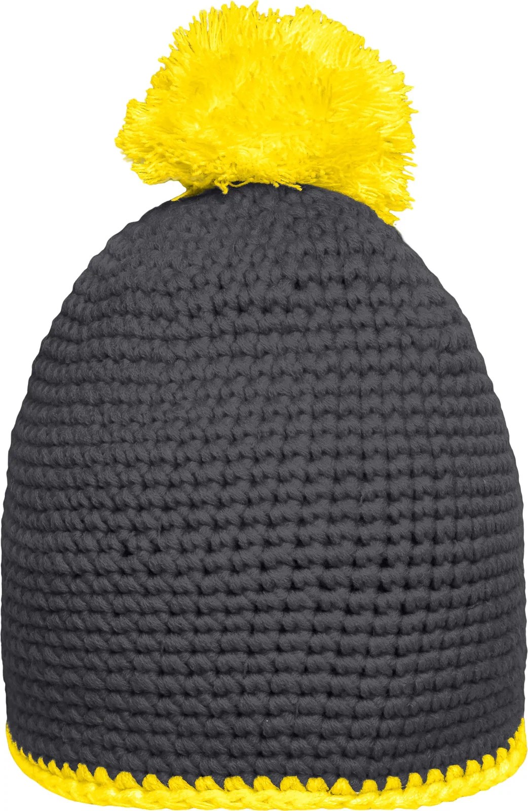 myrtle beach Pompon Hat with Contrast Stripe