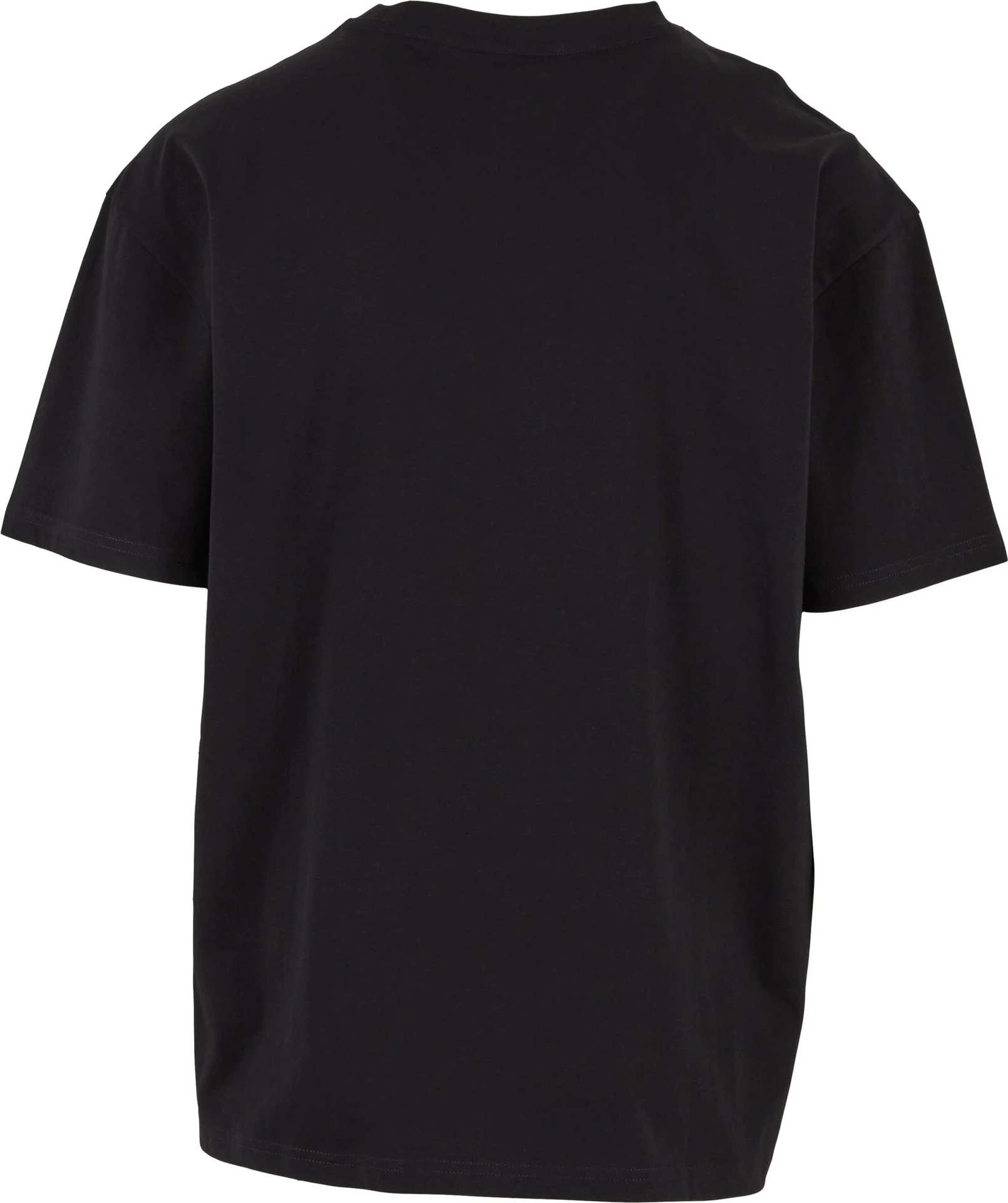 BYB-BY308-cotton-loose-t-shirt-black-back-7 Build Your Brand Cotton Loose Tee