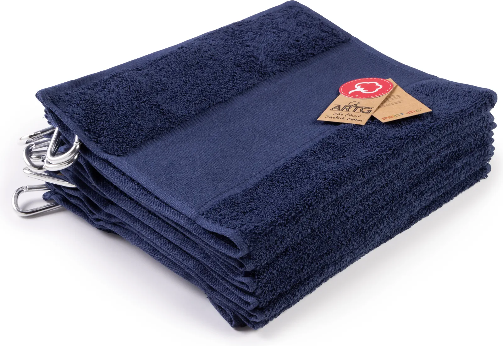 artg-ar714-print-me-golf-towel-frenchnavy-front-1 ARTG PRINT-Me® GOLF Towel
