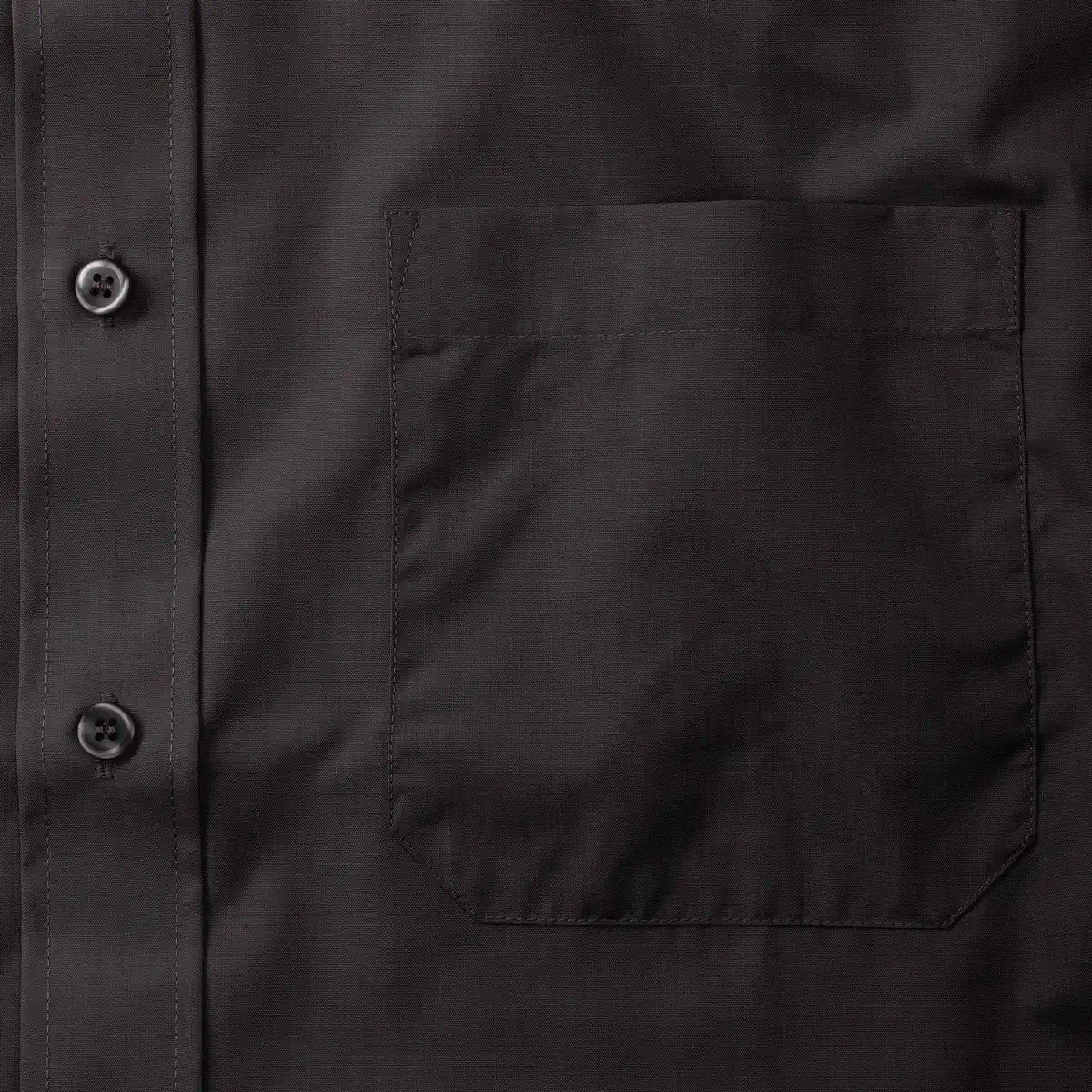 Russell Men's Short Sleeve Polycotton Easy Care Poplin Shirt