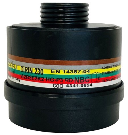 EKASTU Mehrbereichs-Kombifilter DIRIN 230A282E2K2Hg-P3 NBC EKASTU Mehrbereichs-Kombifilter DIRIN 230A282E2K2Hg-P3 NBC