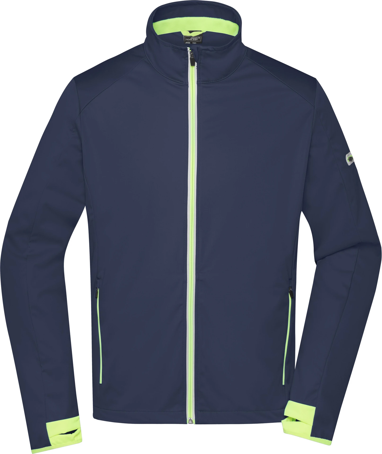 James & Nicholson Men`s Sports Softshell Jacket