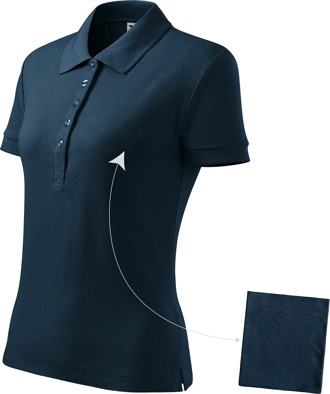 MALFINI Damen Polo Cotton 213
