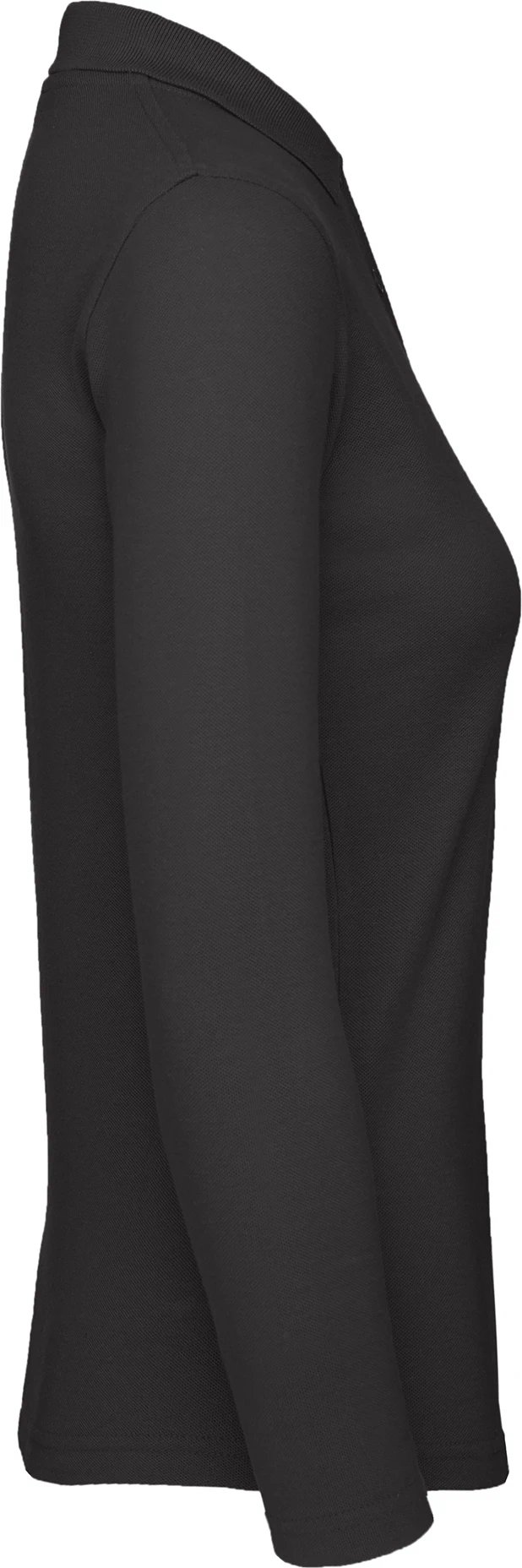BC-PWI13-ID001-LSL-women-black-1 B&C Long Sleeve Polo ID.001 Women