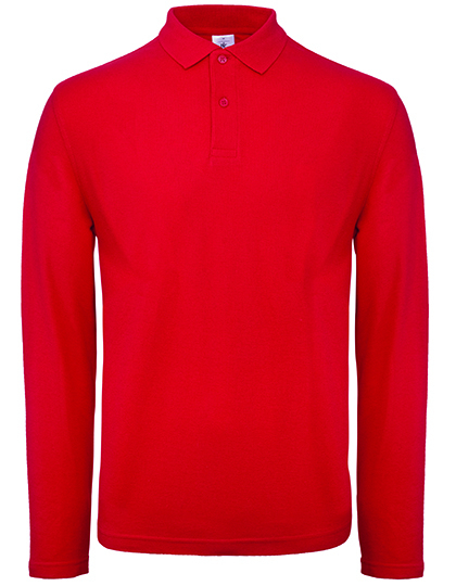 B&C Long Sleeve Polo ID.001 Unisex B&C Long Sleeve Polo ID.001 Unisex