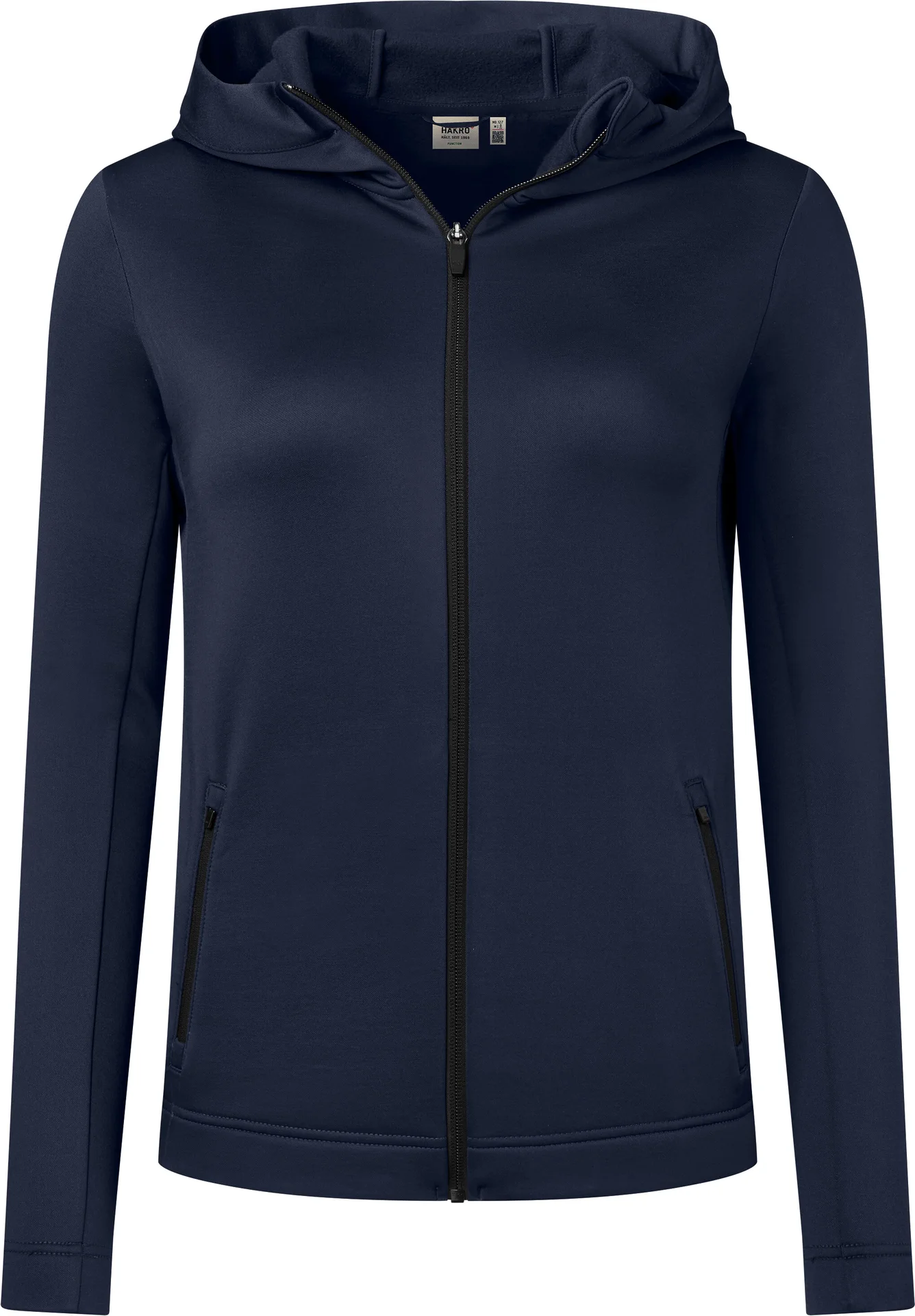 hakro-273-damen-kapuzen-tecjacke-eco-tinte-front-1 HAKRO Damen Kapuzen-Tecjacke 273 ECO