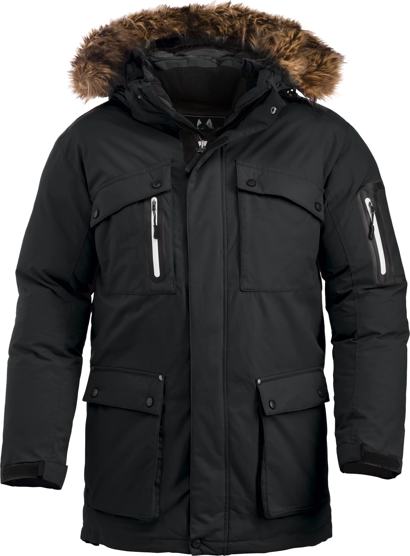 clique-020997-malamute-jacket-black-front-1 CLIQUE Winter Parka Malamute