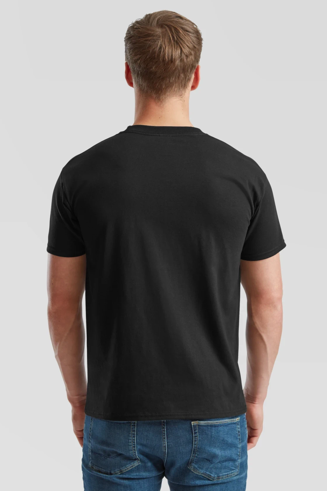 fruit-of-the-loom-61-044-0-super-premium-t-shirt-black-model-2 F.O.L. Super Premium T