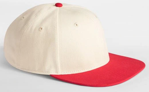 Beechfield Contrast Flat Peak 6 Panel Cap