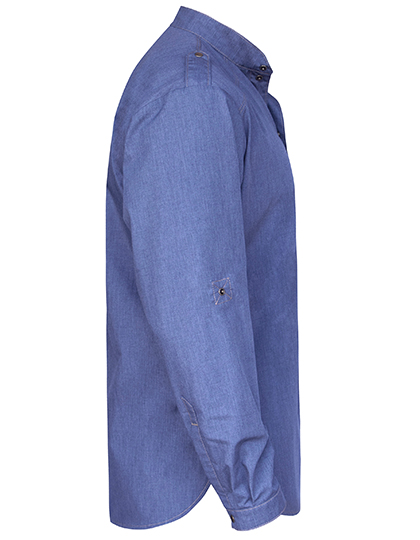 KARLOWSKY Kochhemd Jeans-Style KARLOWSKY Kochhemd Jeans-Style
