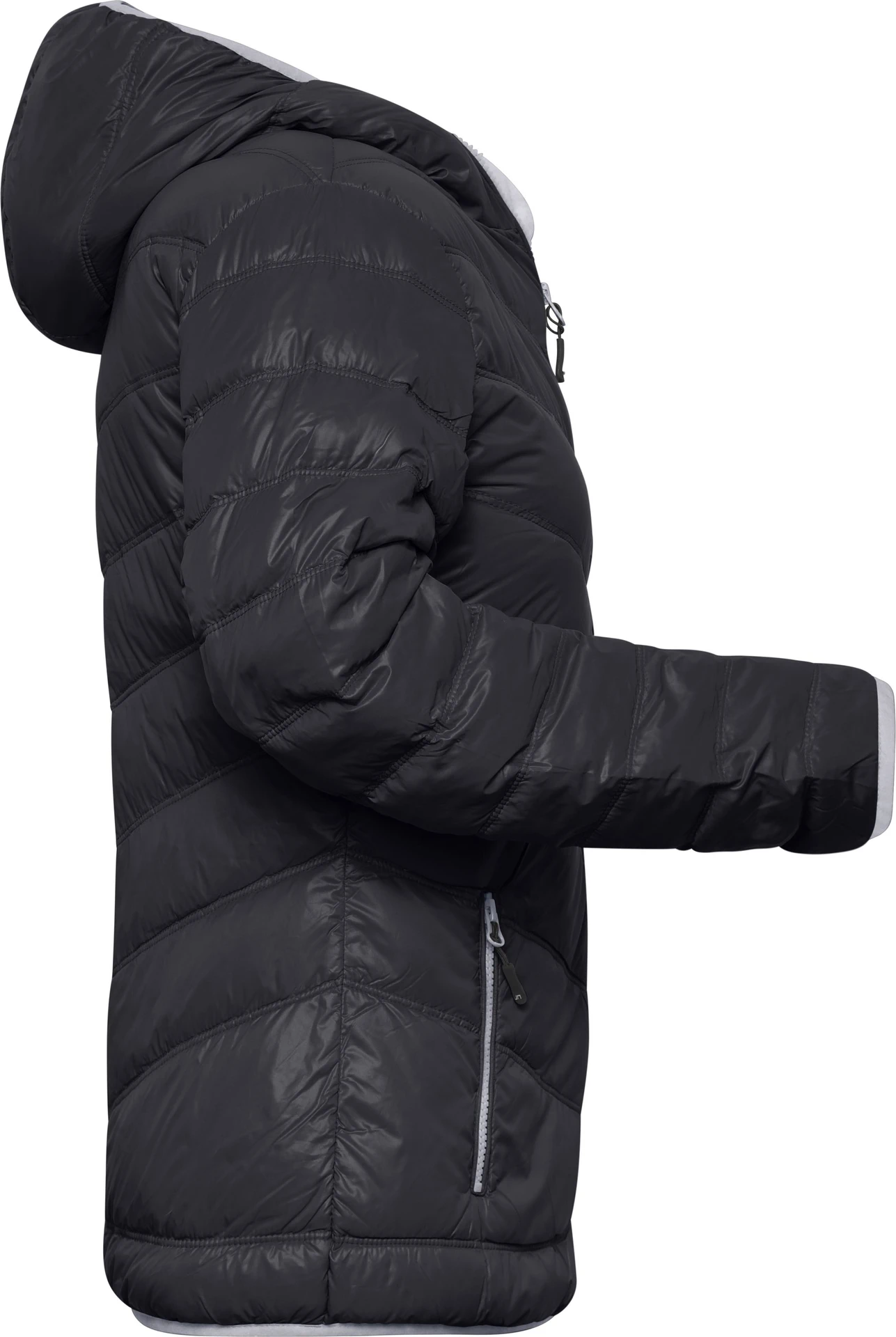 jn1059-ladies-down-jacket-black-grey-right-6 James & Nicholson Ladies Down Jacket