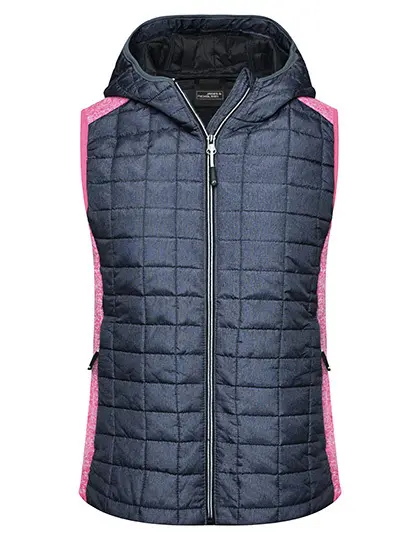 pink melange/anthracite