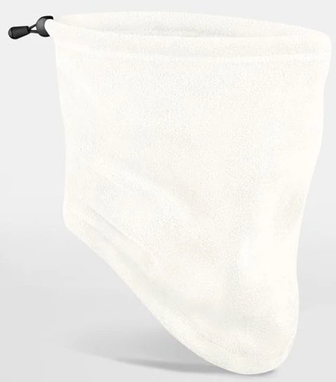 beechfield-b280r-recycled-fleece-snood-softwhite-front-1 Beechfield Recycled Fleece Snood