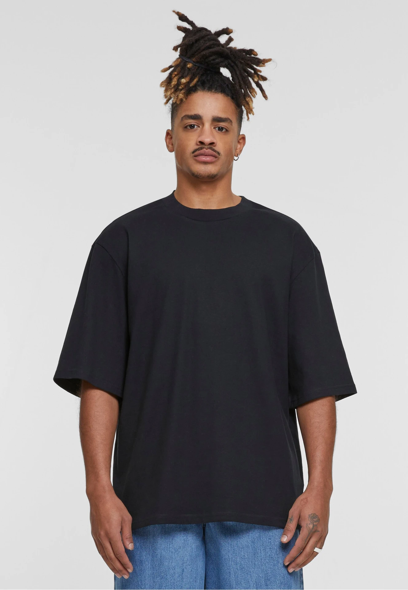 Build Your Brand Oversized Sleeve Tee