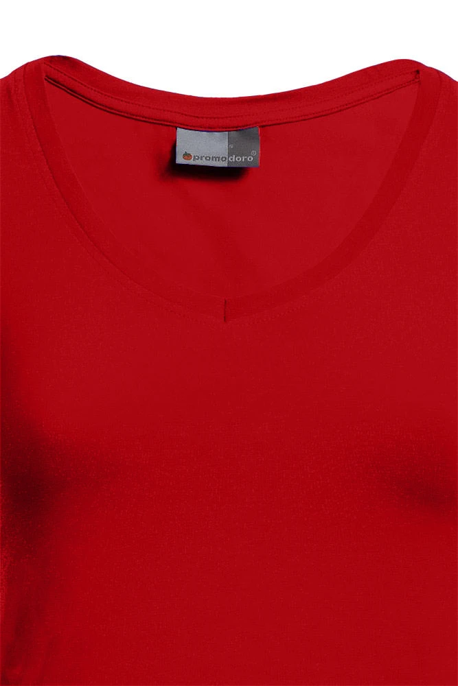 Promodoro Women's Slim Fit V-Neck-T