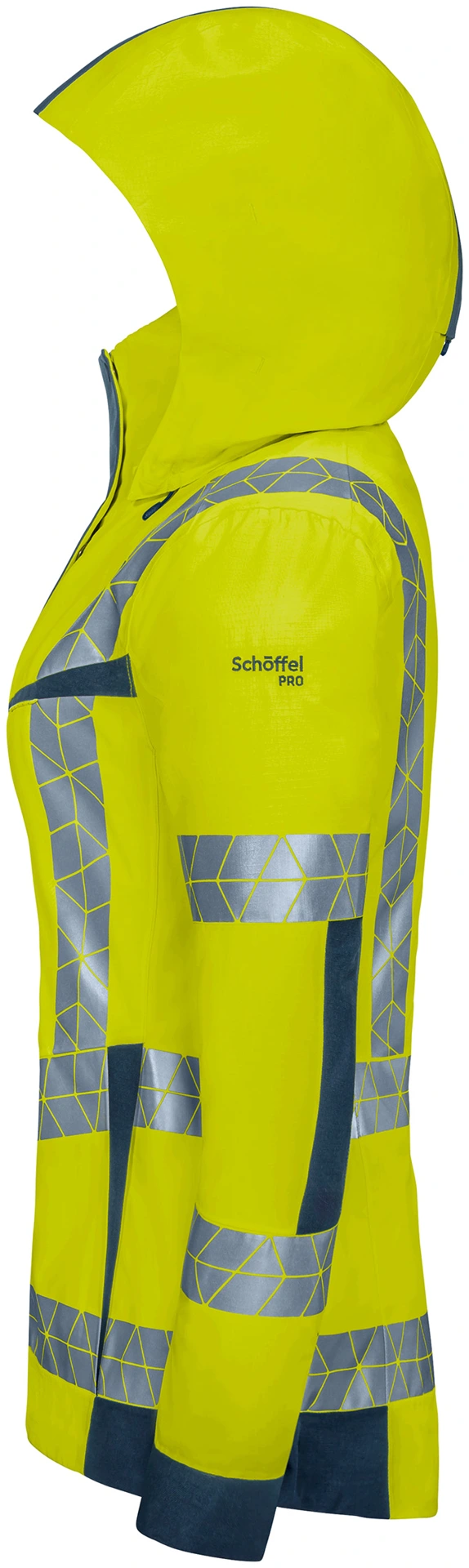 Schöffel PRO 7701 Damen POLARLICHT Warnschutz Winterjacke Hardshell