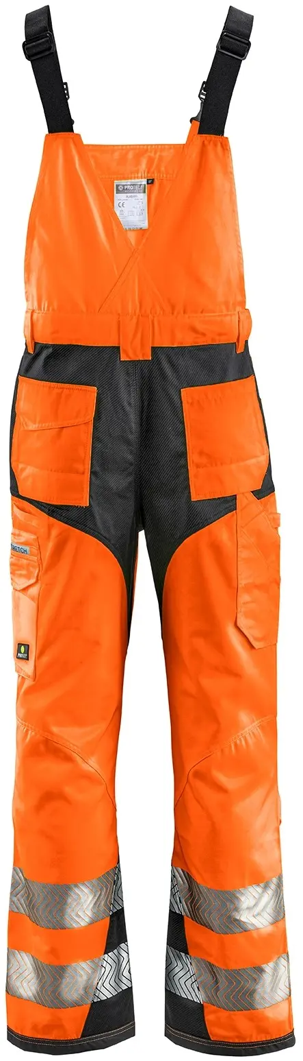 4PROTECT® Warnschutz-Latzhose ALABAMA 4PROTECT® Warnschutz-Latzhose ALABAMA