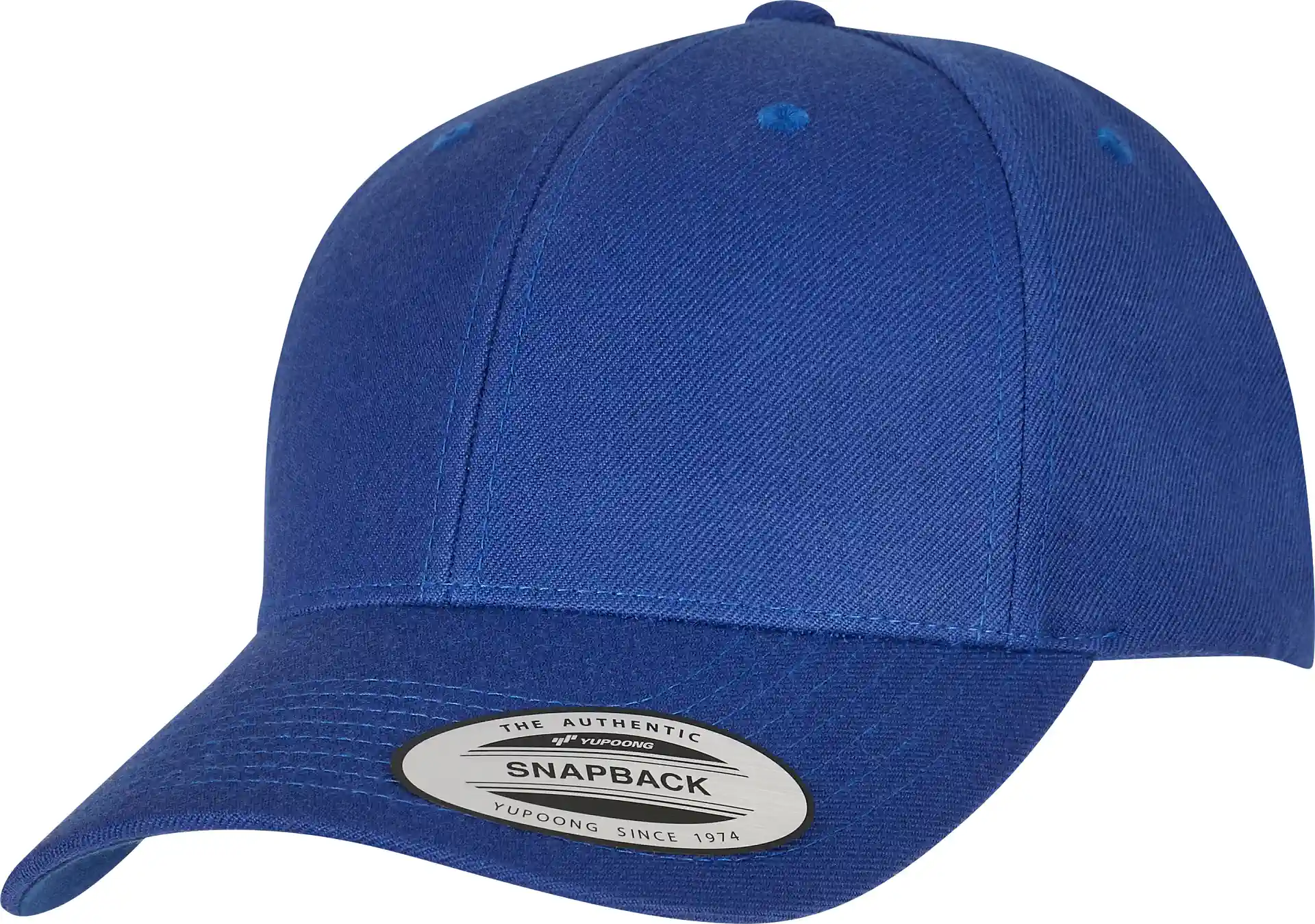 flexfit-6789m-premium-curved-visor-snapback-cap-royal-front-1 FLEXFIT Premium Curved Visor Snapback Cap