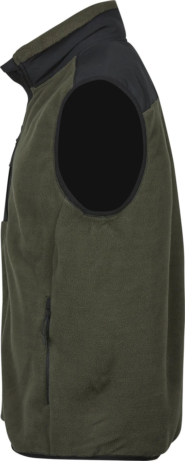 tee-jays-9122-mountain-fleece-bodywarmer-deepgreen-black-left-2 Tee Jays Mountain Fleece Bodywarmer