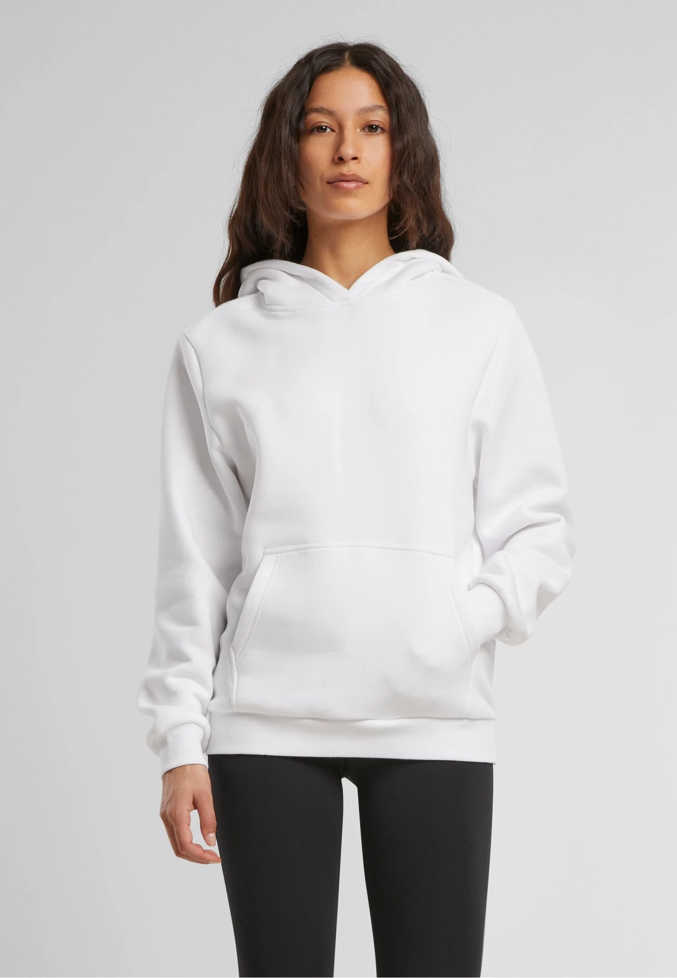 Build Your Brand Ladies Fluffy Hoody