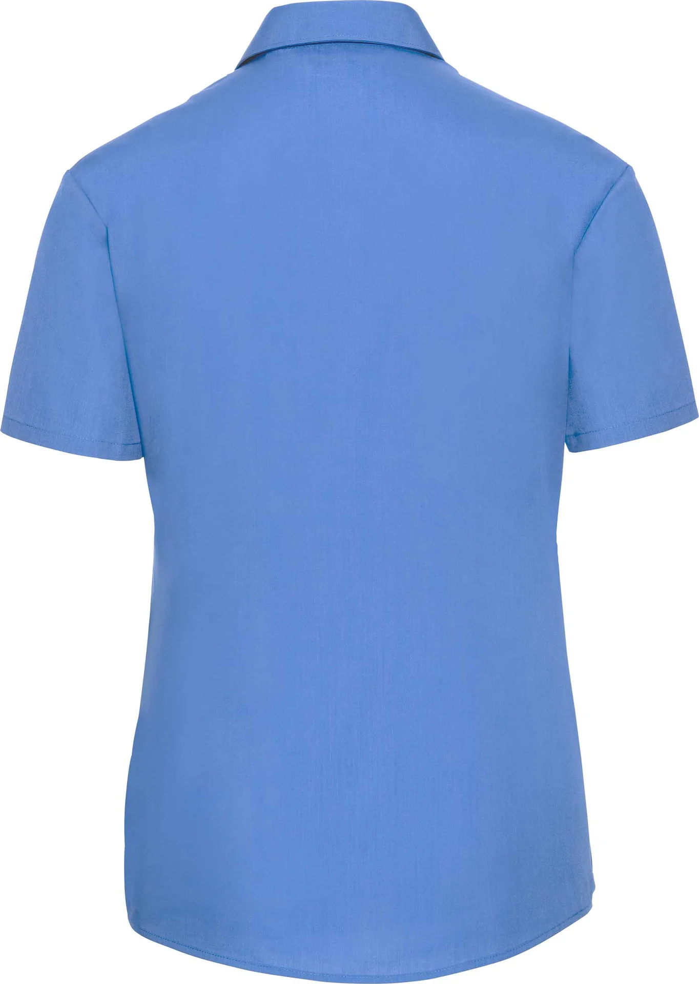 Russell Ladies Short Sleeve Polycotton Easy Care Poplin Shirt