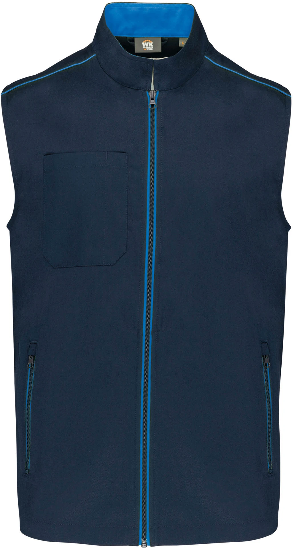 navy/light royal blue