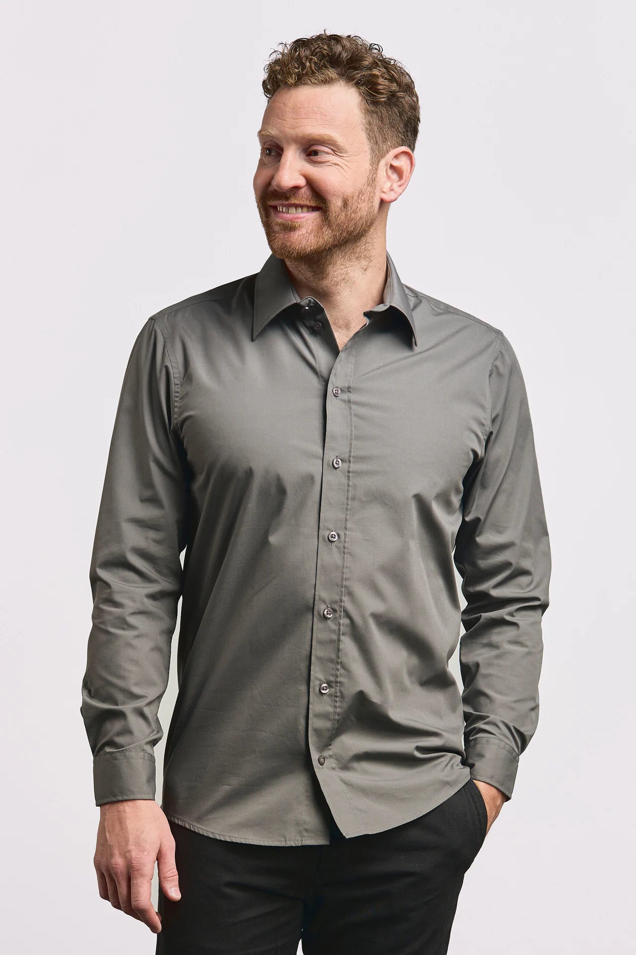 Promodoro Men´s Poplin Shirt Long Sleeve