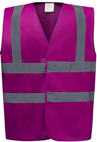 YOKO High Visability 2 Bands & Braces Waistcoat