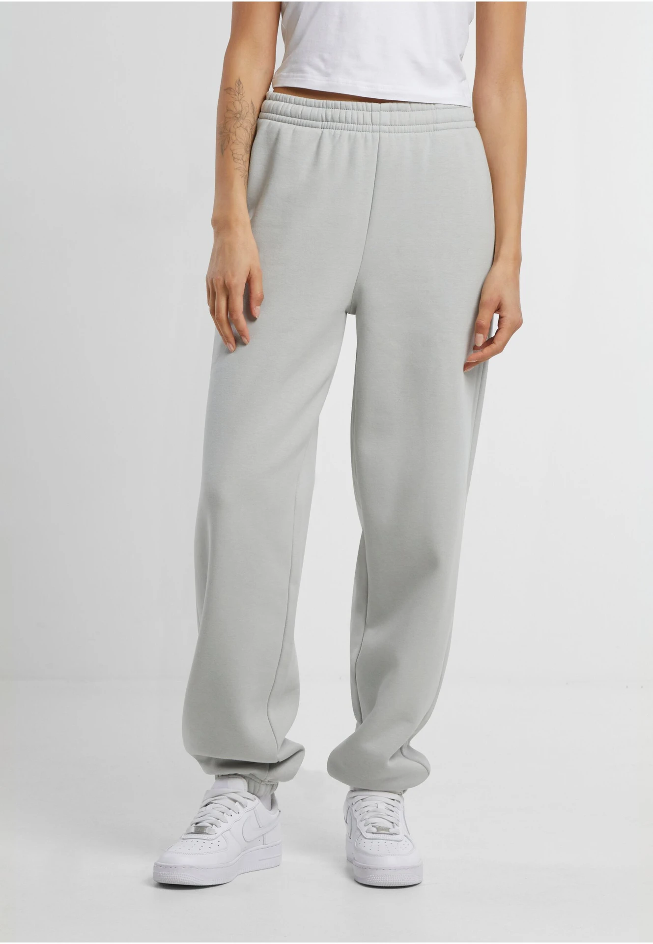 Build Your Brand Ladies Fluffy Sweatpants