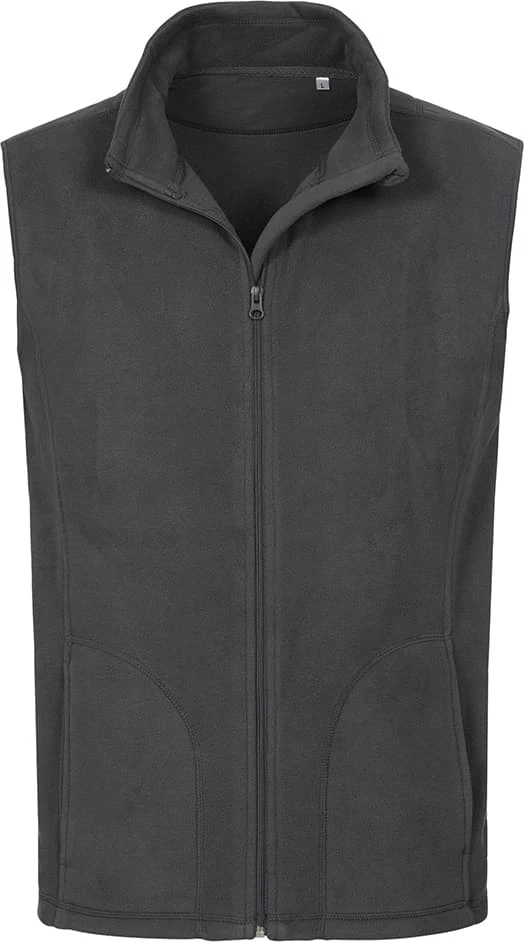 stedman-st5010-classic-fleece-vest-greysteel-front-4 Stedman Active Fleece Vest