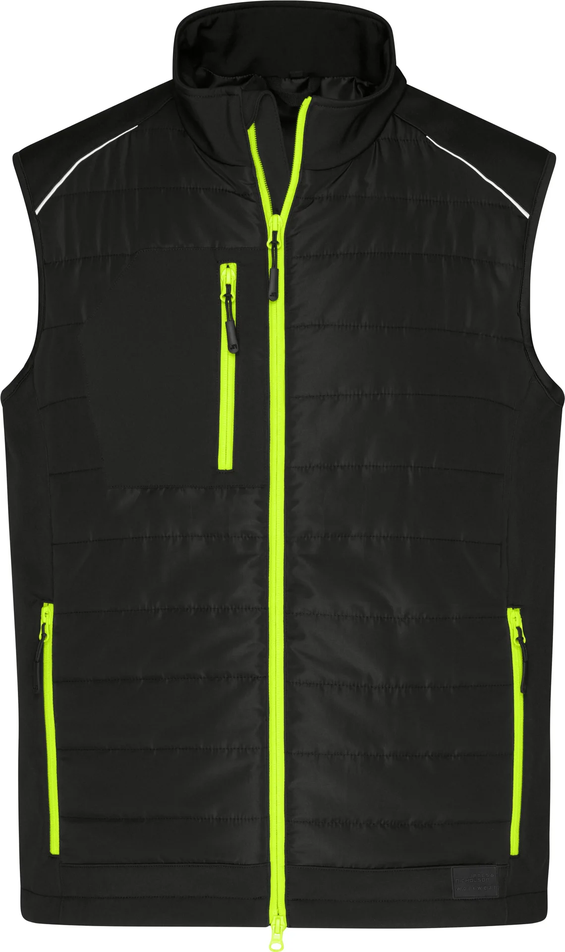 James & Nicholson Men's Hybrid Vest 1822