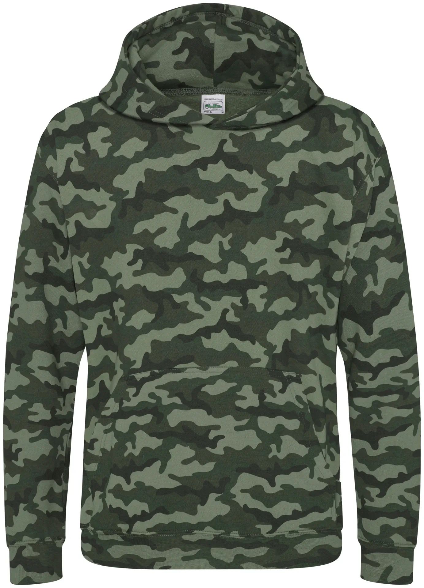 Just Hoods Kids Camo Hoodie
