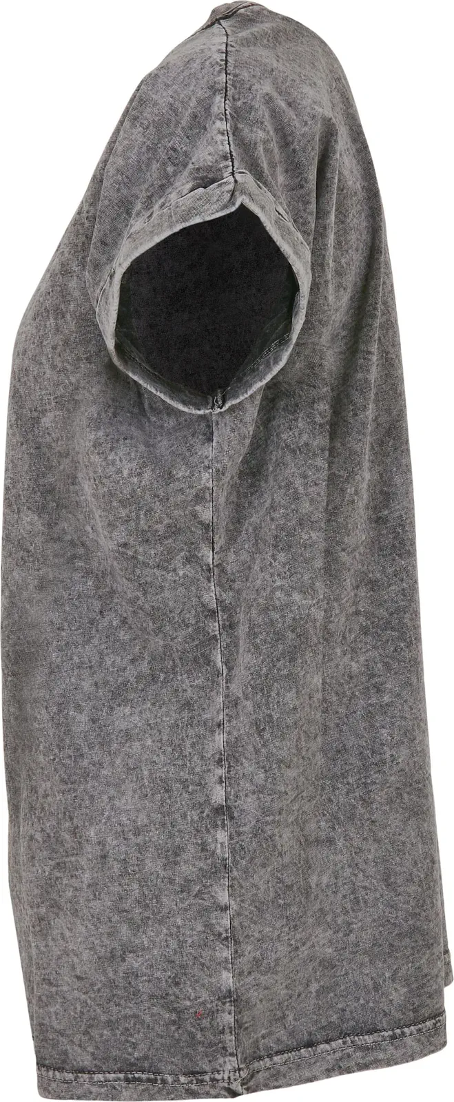 Build Your Brand Ladies Acid Washed Extended Shoulder Tee