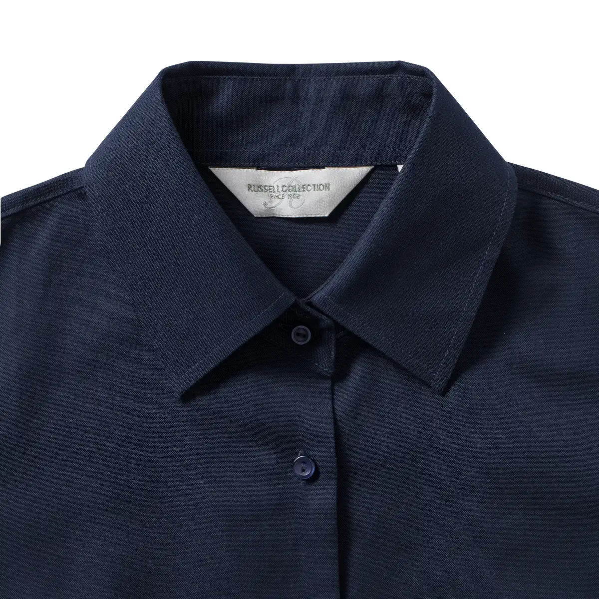Russell Ladies Short Sleeve Easy Care Oxford Shirt