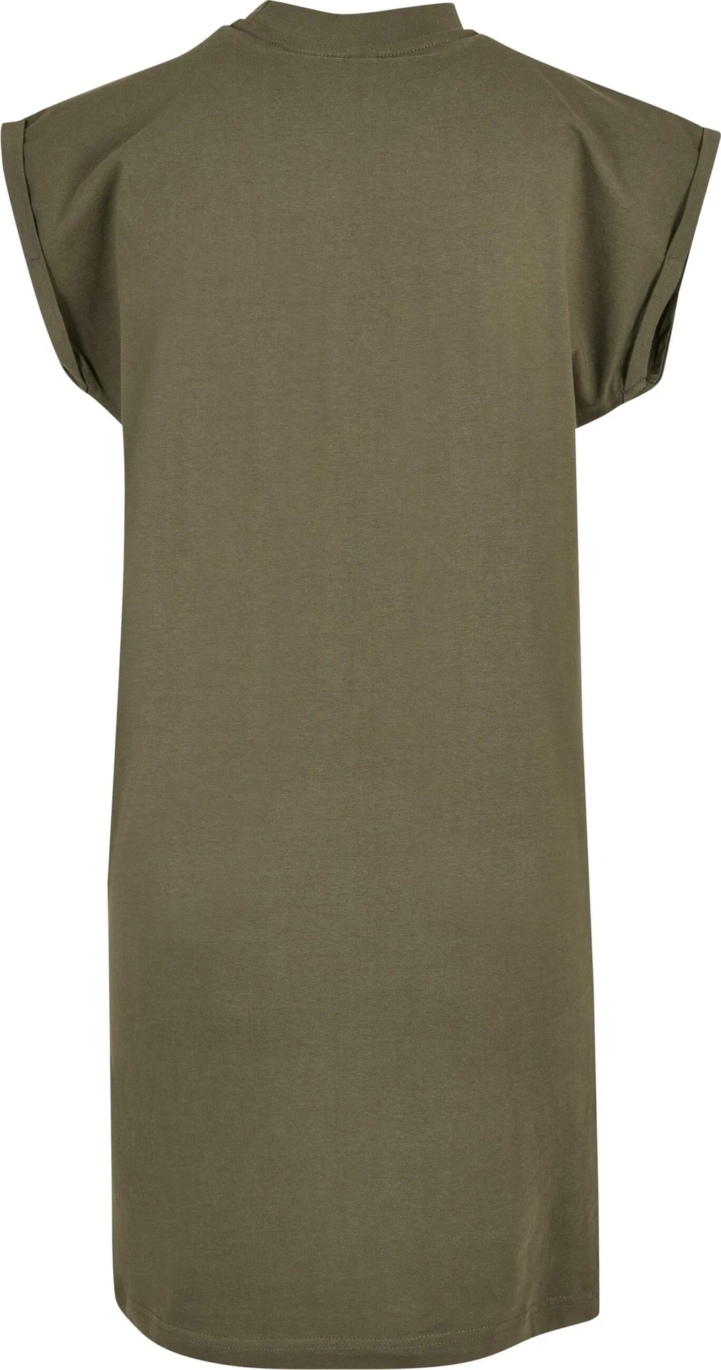 Build Your Brand Ladies Turtle Extended Shoulder Dress