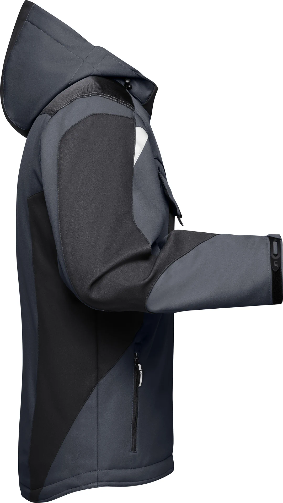 jn824-craftsmen-softshell-jacket-carbon-black-right-6 James & Nicholson Craftsmen Softshell Jacket -Strong-
