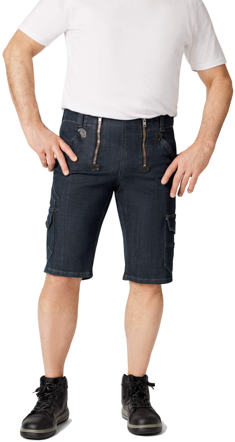 FHB Stretch-Jeans-Zunftbermuda VOLKMAR FHB Stretch-Jeans-Zunftbermuda VOLKMAR
