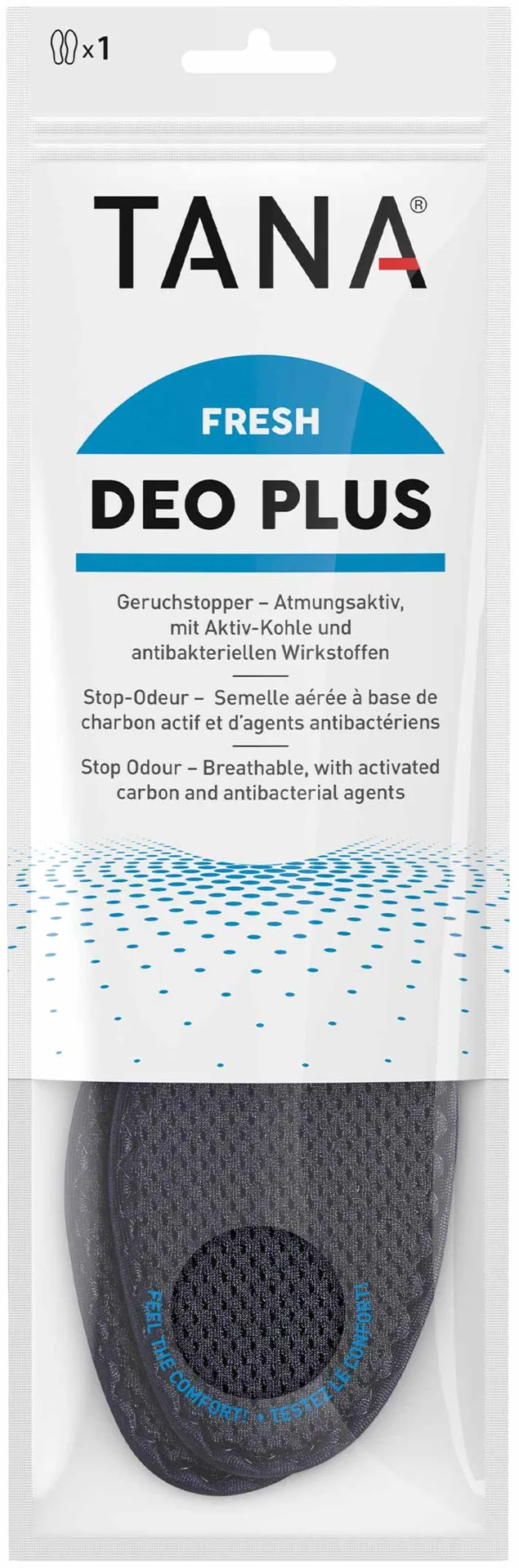 SCHEIBLER Einlegesohle Deo Plus
